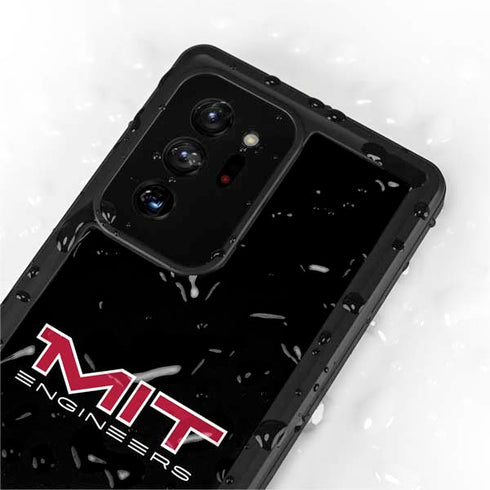 Massachusetts Institute of Technology MIT Engineers Black Galaxy Note20 Ultra 5G Waterproof Case